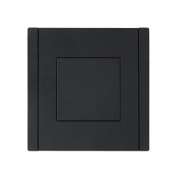 Заглушка с суппортом FORTE&PIANO FP141 черн. IEK FP-PL10-K02