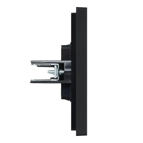 Заглушка с суппортом FORTE&PIANO FP141 черн. IEK FP-PL10-K02