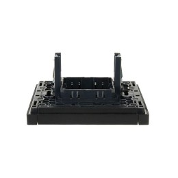 Заглушка с суппортом FORTE&PIANO FP141 черн. IEK FP-PL10-K02