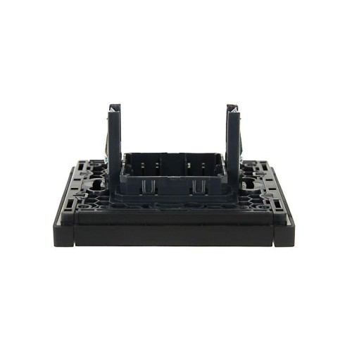 Заглушка с суппортом FORTE&PIANO FP141 черн. IEK FP-PL10-K02
