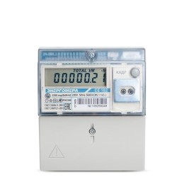 Счетчик CE102 R5.1 145 JAN 1ф 5-60А класс точн. 1.0 многотариф. RS-485 универс. крепл. ЖКИ Моск. вр.