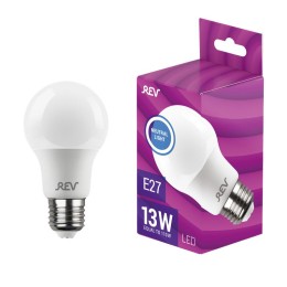 Лампа светодиодная LED-A65-E27-13Вт-4000K 13Вт грушевидная 4000К нейтр. бел. E27 1000лм 180-240В REV