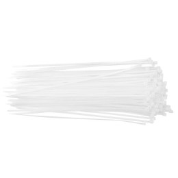 Хомут кабельный V02-1W-3.6х350-100 3.6х350 нейл. бел. (уп.100шт) Volsten 9504