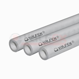 Труба армированная ALUMINIUM SDR 6 PN25 ф32х5.4мм (60) 4м сер. VALFEX 10104032Г