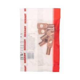 Наконечник медный ТМ 25-8-7 (25кв.мм - d8мм) (уп.5шт) Rexant 07-5313-1