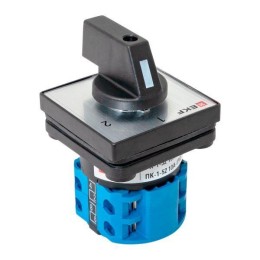 Переключатель кулачковый ПК-1-52 2п 10А "1-2" IP65 EKF pk-1-52-10-65