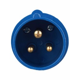 Вилка эл. каб. 16А 2P+PE 16А 220В IP44 ССИ-013 IEK PSR01-016-3