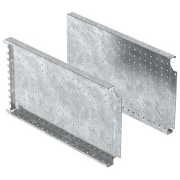 Панель монтажная бок. перфорированная 300х600 (уп.2шт) FORMAT IEK FO-00-MPSP-030-060