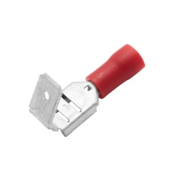 Наконечник плоский смеш. 0.25-1.5кв.мм отв. d6.3х0.8мм кр. (уп.50шт) DKC 2A30P