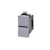 Выключатель 1-кл. 1п 1мод. СП Zenit 16А IP20 с клавишей серебр. ABB 2CLA210100N1301