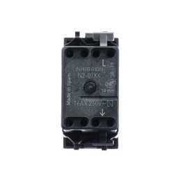 Выключатель 1-кл. 1п 1мод. СП Zenit 16А IP20 с клавишей серебр. ABB 2CLA210100N1301