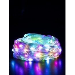Гирлянда "Нить" ILDS100RGB-USB-APP LED RGB 10м с USB разъемом IP20 SHLights 4690601052735