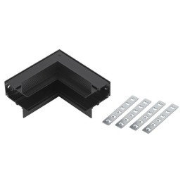 Коннектор угловой внутренний TRM-R20-CI-B для встраив. магнитн. шинопровода TRM-R20 NOVA 48В черн. Э