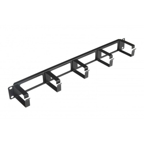 Организатор кабельный CM-1U-ML 19дюйм 1U с метал. кольцами Hyperline 15447