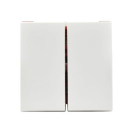 Переключатель проходной 2-кл. 2мод. 10А IP20 ВК4-22-00-П бел. PRIMER IEK CKK-40D-PD2-K01