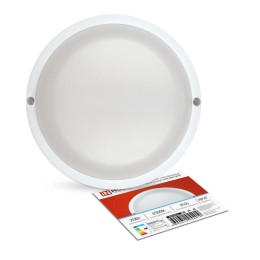 Светильник светодиодный СПП 2065-КРУГ 20Вт 6500К IP65 1800лм 155мм герметичный IN HOME 4690612044910