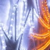 Фигура светодиодная "Звездный фейверверк" 85х175см 684LED бел./желт. 31Вт 220-240В IP65 дюралайт Neo