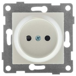 Механизм розетки 1-местн. б/з с з/ш СП Ugra 16А IP20 250В жемчуж. GUSI С11Р2-028