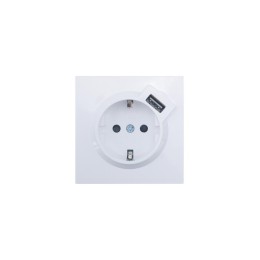 Розетка 1-мест. с/з+USB разъем ZIMA IP20 бел. LEZARD 704-0288-181