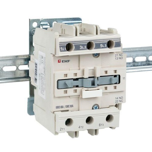 Контактор КМЭ 80А кат. 24В AC 1НО+1НЗ PROxima EKF ctr-s-80-24