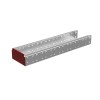 Заглушка для лотка 100х80 сталь 1мм "ПЛЮС" ZUplus80-100 КМ PL0858
