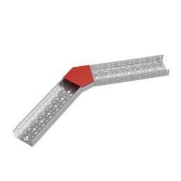 Крышка для угла горизонтального 45град. осн.200 сталь 0.8мм "ПЛЮС" KGLplus45-200 КМ PL0874