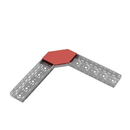 Крышка для угла горизонтального 90град. осн.150 сталь 1мм "ПЛЮС" KGLplus90-150 HD КМ PL1810