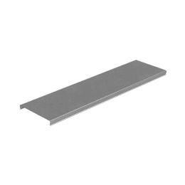 Крышка для лотка осн.150 L3000 сталь 1мм "ПЛЮС" KLplus150-1.0-3000 оцинк. КМ PL0400