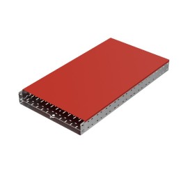 Крышка для лотка осн.600 L3000 сталь 1мм "ПЛЮС" KLplus600-1.0-3000 оцинк. КМ PL0422