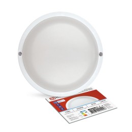 Светильник светодиодный СПП ОАД-1565-КРУГ 15Вт 6500К IP65 1350лм 140мм герметичный с оптико-акустиче