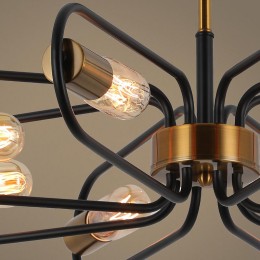 Люстра Svifa 60Вт E27х8 IP20 Freya FR4016PL-08BBZ