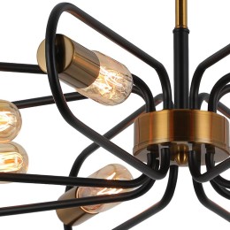 Люстра Svifa 60Вт E27х8 IP20 Freya FR4016PL-08BBZ