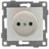 Механизм розетки 1-местн. б/з с з/ш СП Bravo 16А IP20 250В жемчуж. GUSI С10Р2-028