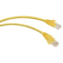 Патч-корд U/UTP кат.5E PC-UTP-RJ45-Cat.5e-0.3m-YL-LSZH 2хRJ45/8p8c неэкранир. LSZH 0.3м желт. Cabeus