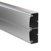 Кабель-канал 140х50 L2000 алюм. с крышкой DKC 01499