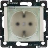 Розетка 1-м СП Valena 16А IP44 2P+E защ. шторки с крышкой немецк. стандарт механизм сл. кость Leg 77