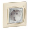 Розетка 1-м СП Valena 16А IP44 2P+E защ. шторки с крышкой немецк. стандарт механизм сл. кость Leg 77