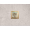 Розетка 1-м СП Valena 16А IP44 2P+E защ. шторки с крышкой немецк. стандарт механизм сл. кость Leg 77