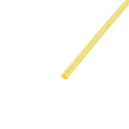 Трубка термоусадочная 2.0/1.0мм желт./зел. 1м (уп.50шт) Rexant 20-2007