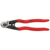 Тросорез компактный L-190мм зоны для обжимки концевых гильз Knipex KN-9561190