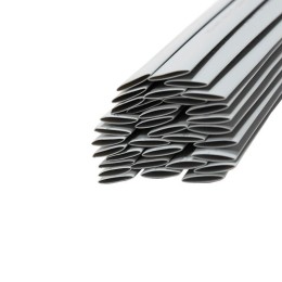 Трубка термоусадочная 10.0/5.0мм сер. 1м (уп.50шт) Rexant 21-0010