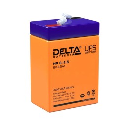 Аккумулятор UPS 6В 4.5А.ч HR 6-4.5 Delta 4614010180016