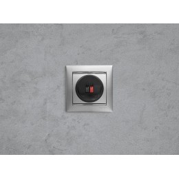 Розетка акустическая одиночная СП Valena механизм алюм. Leg 770223