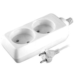 Удлинитель 2х1.5м без заземл. 10А IP20 S 2х1.5 2.2кВт Volsten 9296