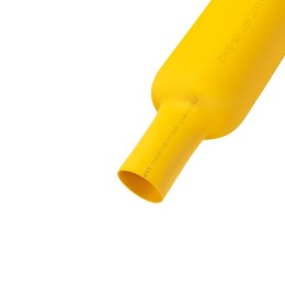 Трубка термоусадочная 60.0/30.0мм желт. 1м (уп.10шт) Rexant 25-0062