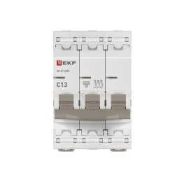 Выключатель автоматический модульный 3п C 13А 6кА ВА 47-63N PROxima EKF M636313C