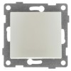 Выключатель 1-кл. 2п СП Bravo 10А IP20 250В механизм жемчуж. GUSI С10В5-028