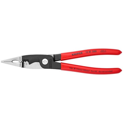 Клещи электромонтажные 6-в-1 L-200мм Knipex KN-1381200