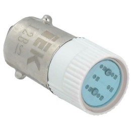 Лампа светосигнальная 12В син. сменная KARAT IEK BMS10-012-K07