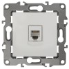 ЭРА 12-3105-02 Слоновая кость Розетка телефонная RJ11, IP20, 12